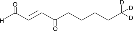 4-<wbr/>oxo-2-<wbr/>Nonenal-<wbr/>d<sub>3</sub>