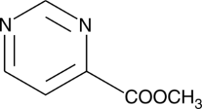 methyl 4-<wbr/>Pyrimidine Carboxylate