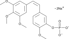 Combrestatin A4 3'-<wbr/>O-<wbr/>Phosphate (sodium salt)