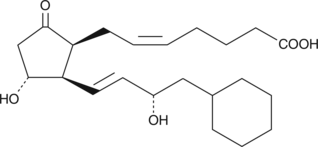 8-<em>iso</em>-16-cyclohexyl-tetranor Prostaglandin E<sub>2</sub>