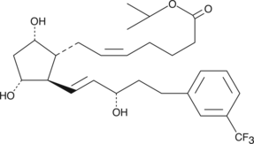 17-<wbr/>trifluoromethylphenyl trinor Prostaglandin F<sub>2?</sub> isopropyl ester