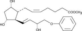 16-<wbr/>phenoxy tetranor Prostaglandin F<sub>2?</sub> methyl ester