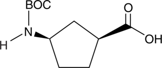 BOC-<wbr/>(1S,3R)-<wbr/>3-<wbr/>Aminocyclopentanecarboxylic acid