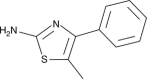 2-<wbr/>amino-<wbr/>5-<wbr/>methyl-<wbr/>4-<wbr/>phenyl Thiazole