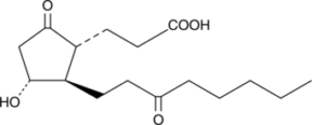 13,14-dihydro-<wbr/>15-keto-<wbr/>tetranor Prostaglandin E<sub>2</sub>