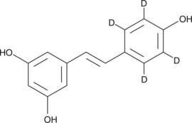 <em>trans</em>-<wbr/>Resveratrol-<wbr/>d<sub>4</sub>