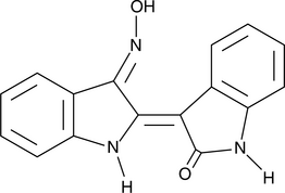 Indirubin-3'-<wbr/>monoxime