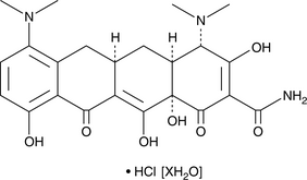 Minocycline (hydro<wbr>chloride hydrate)