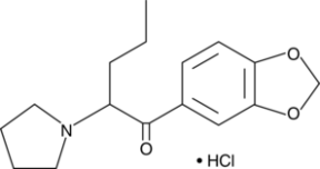 (+)-3,4-Methylenedioxy Pyrovalerone (hydrochloride)