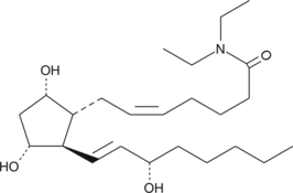 Prostaglandin F<sub>2?</sub> diethyl amide