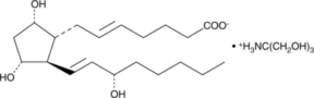 5-<wbr/><em>trans</em> Prostaglandin F<sub>2?</sub> (tromethamine salt)