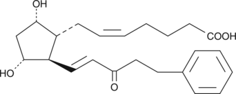 15-<wbr/>keto-<wbr/>17-<wbr/>phenyl trinor Prostaglandin F<sub>2?</sub>