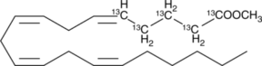 Arachidonic Acid-<sup>13</sup>C<sub>5</sub> methyl ester