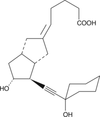 13,14-<wbr/>dehydro-<wbr/>15-<wbr/>cyclohexyl Carba<wbr/>prostacyclin