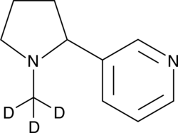 (±)-Nicotine-d<sub>3</sub>