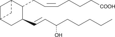 Carbocyclic Thromboxane A<sub>2</sub>