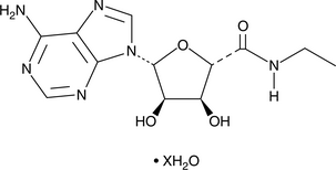 5'-N-Ethyl<wbr/>carboxamido<wbr/>adenosine (hydrate)