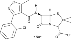 Cloxacillin (sodium salt)