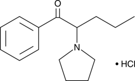 α-Pyrrolidinopentiophenone (hydrochloride) (CRM)