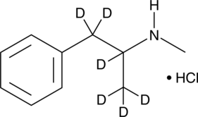 (±)-Methamphet<wbr/>amine-d<sub>6</sub> (hydro<wbr/>chloride)