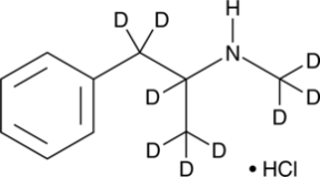 (±)-Meth<wbr/>amphetamine-<wbr/>d<sub>9</sub> (hydro<wbr/>chloride)