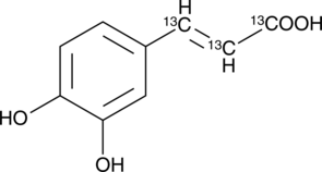 Caffeic Acid-<sup>13</sup>C<sub>3</sub>