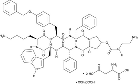 Pasireotide (aspartate) (trifluoroacetate salt)