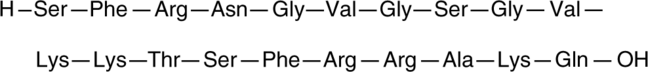 Neuropeptide S (rat)