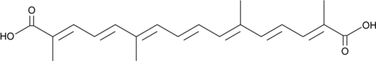 Transcrocetin