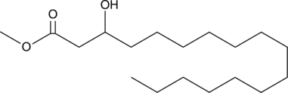 3-hydroxy Heptadecanoic Acid methyl ester