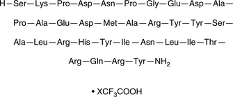 Neuropeptide Y (3-36) (human, rat) (trifluoroacetate salt)