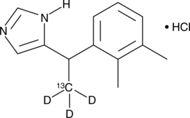 Medetomidine-<sup>13</sup>C-d<sub>3</sub> (hydrochloride)