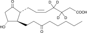 13,14-<wbr/>dihydro-15-<wbr/>keto Prostaglandin E<sub>2</sub>-d<sub>4</sub> MaxSpec<sup>®</sup> Standard