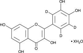 Quercetin-d<sub>3</sub> (hydrate)