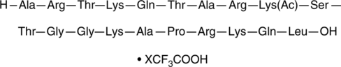 Histone H3K9Ac (1-20) (human, mouse, rat, porcine, bovine) (trifluoro<wbr/>acetate salt)