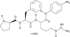 D-Pro-Phe-<wbr/>Arg-<em>p</em>NA (hydro<wbr/>chloride)