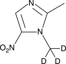 Dimetridazole-d<sub>3</sub>