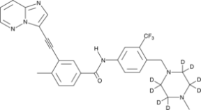 Ponatinib-d<sub>8</sub>