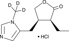 (+)-Pilo<wbr/>carpine-d<sub>3</sub> (hydro<wbr/>chloride)