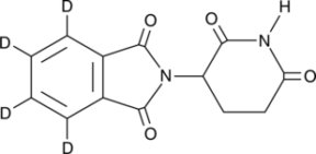 (±)-<wbr/>Thalidomide-<wbr/>d<sub>4</sub>