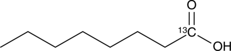 Octanoic Acid-<sup>13</sup>C