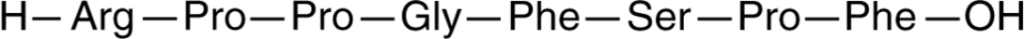 (Des-Arg<sup>9</sup>)-<wbr/>Bradykinin