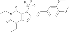 Istradefylline-<sup>13</sup>C-d<sub>3</sub>