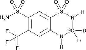 Hydroflumethiazide-<sup>13</sup>C-d<sub>2</sub>