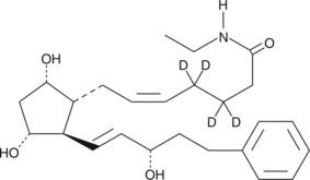 17-<wbr/>phenyl trinor Prostaglandin F<sub>2?</sub> ethyl amide-<wbr/>d<sub>4</sub>