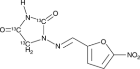 Nitro<wbr/>furantoin-<sup>13</sup>C<sub>3</sub>