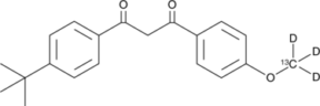 Avobenzone-<wbr/><sup>13</sup>C-d<sub>3</sub>