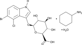 5-bromo-4-chloro-3-indolyl-?-D-Glucuronide (cyclohexyl<wbr/>ammonium salt hydrate)