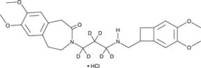 <em>rac</em>-N-<wbr/>desmethyl Ivabradine-d<sub>6</sub> (hydrochloride)