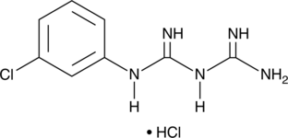 1-(3-Chloro<wbr/>phenyl)<wbr/>biguanide (hydro<wbr/>chloride)